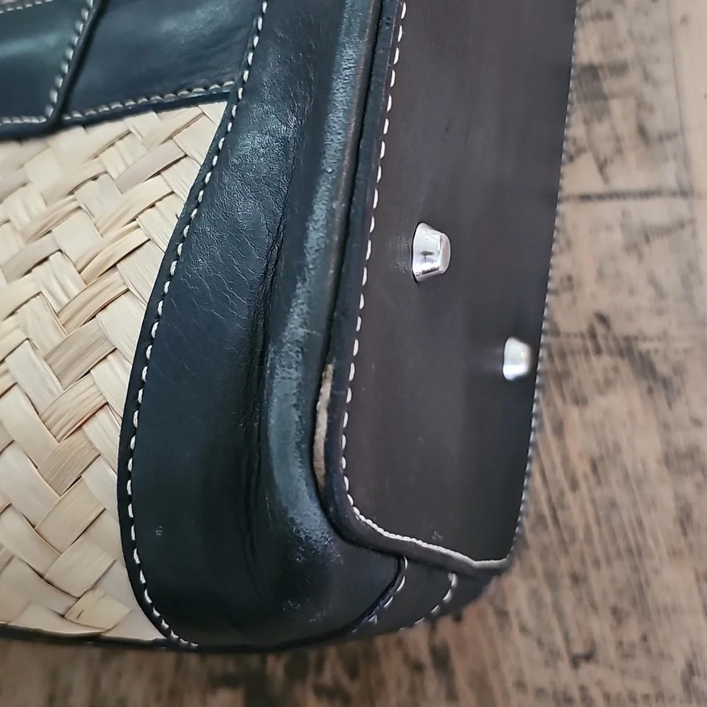 ALEXANDRO YEO Woven Open Top Satchel‎ Handbag